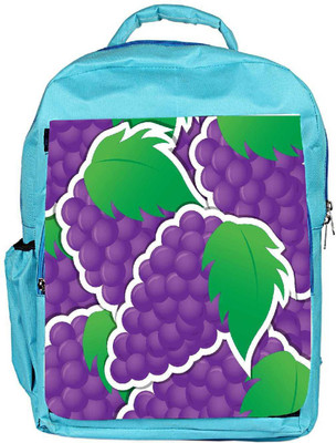 

Snoogg Eco Friendly Canvas Purple Grape Sticker Background Card In Vector Format Backpack Rucksack School Travel Unisex Casual Canvas Bag Bookbag Satchel 5 L Backpack(Blue)