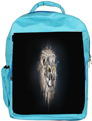 

Snoogg Eco Friendly Canvas High Resolution Designer Backpack Rucksack School Travel Unisex Casual Canvas Bag Bookbag Satchel 5 L Backpack(Blue)