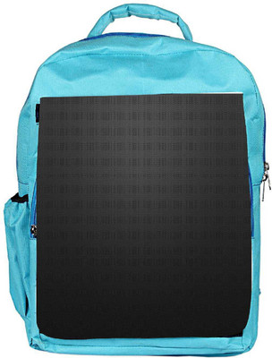 

Snoogg Eco Friendly Canvas Plain Black Wall Designer Backpack Rucksack School Travel Unisex Casual Canvas Bag Bookbag Satchel 5 L Backpack(Blue)