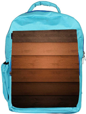 

Snoogg Eco Friendly Canvas Multicolor Wood Design Designer Backpack Rucksack School Travel Unisex Casual Canvas Bag Bookbag Satchel 5 L Backpack(Blue)