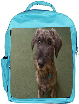 

Snoogg Eco Friendly Canvas Dog Shocking Face Designer Backpack Rucksack School Travel Unisex Casual Canvas Bag Bookbag Satchel 5 L Backpack(Blue)
