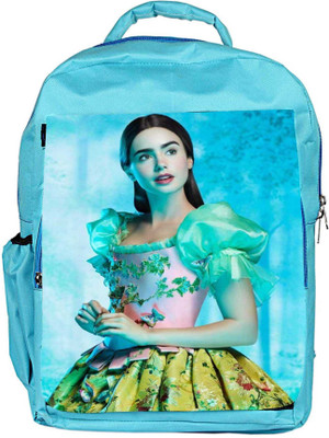 

Snoogg Eco Friendly Canvas Shy Chic Backpack Rucksack School Travel Unisex Casual Canvas Bag Bookbag Satchel 5 L Backpack(Blue)