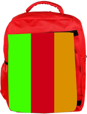 

Snoogg Eco Friendly Canvas Multicolor Pattern Designer Backpack Rucksack School Travel Unisex Casual Canvas Bag Bookbag Satchel 5 L Backpack(Red)