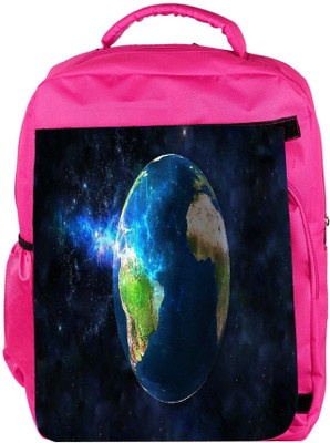 

Snoogg Eco Friendly Canvas Earth Designer Backpack Rucksack School Travel Unisex Casual Canvas Bag Bookbag Satchel 5 L Backpack(Pink)