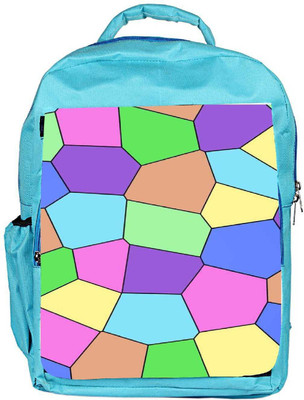 

Snoogg Eco Friendly Canvas Digi Stones 2386 Backpack Rucksack School Travel Unisex Casual Canvas Bag Bookbag Satchel 5 L Backpack(Blue)