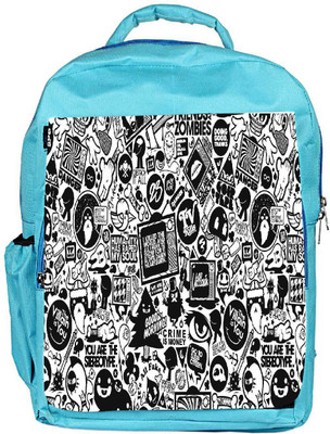 

Snoogg Eco Friendly Canvas Television Designer Backpack Rucksack School Travel Unisex Casual Canvas Bag Bookbag Satchel 5 L Backpack(Blue)