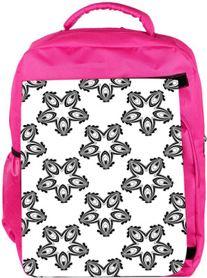 

Snoogg Eco Friendly Canvas Grey Designed Pattern Designer Backpack Rucksack School Travel Unisex Casual Canvas Bag Bookbag Satchel 5 L Backpack(Pink)