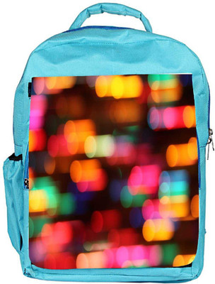 

Snoogg Eco Friendly Canvas City Lights Designer Backpack Rucksack School Travel Unisex Casual Canvas Bag Bookbag Satchel 5 L Backpack(Blue)