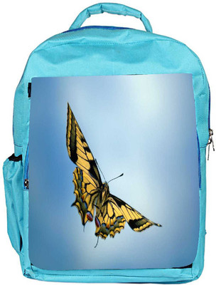 

Snoogg Eco Friendly Canvas Dragon Butterfly Designer Backpack Rucksack School Travel Unisex Casual Canvas Bag Bookbag Satchel 5 L Backpack(Blue)