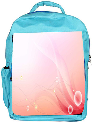 

Snoogg Eco Friendly Canvas Abstract Pink Pattern Designer Backpack Rucksack School Travel Unisex Casual Canvas Bag Bookbag Satchel 5 L Backpack(Blue)