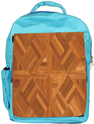 

Snoogg Eco Friendly Canvas Abstract Floor Matt Design Designer Backpack Rucksack School Travel Unisex Casual Canvas Bag Bookbag Satchel 5 L Backpack(Blue)