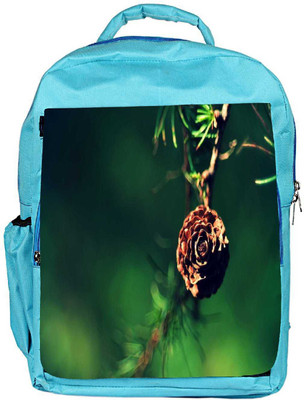 

Snoogg Eco Friendly Canvas Golden Flower Designer Backpack Rucksack School Travel Unisex Casual Canvas Bag Bookbag Satchel 5 L Backpack(Blue)
