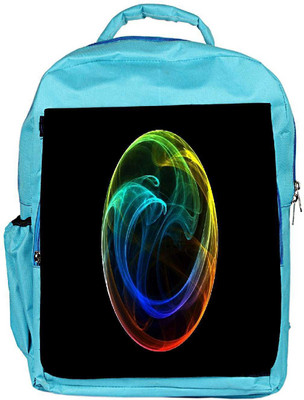 

Snoogg Eco Friendly Canvas Smoky Earth Designer Backpack Rucksack School Travel Unisex Casual Canvas Bag Bookbag Satchel 5 L Backpack(Blue)