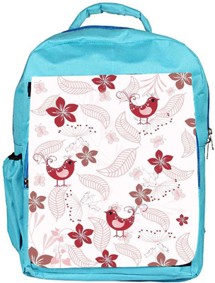 

Snoogg Eco Friendly Canvas Red Bird Designer Backpack Rucksack School Travel Unisex Casual Canvas Bag Bookbag Satchel 5 L Backpack(Blue)