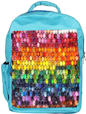 

Snoogg Eco Friendly Canvas Deluxe Crayon Box Designer Backpack Rucksack School Travel Unisex Casual Canvas Bag Bookbag Satchel 5 L Backpack(Blue)