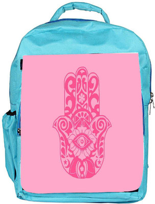 

Snoogg Eco Friendly Canvas Sequential Cute Girls Backpack Rucksack School Travel Unisex Casual Canvas Bag Bookbag Satchel 5 L Backpack(Blue)