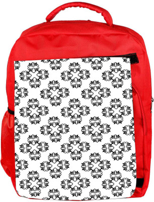 

Snoogg Eco Friendly Canvas Four Layer Connected Designer Backpack Rucksack School Travel Unisex Casual Canvas Bag Bookbag Satchel 5 L Backpack(Red)