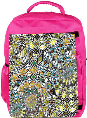 

Snoogg Eco Friendly Canvas Yellow Dried Leaves Designer Backpack Rucksack School Travel Unisex Casual Canvas Bag Bookbag Satchel 5 L Backpack(Pink)