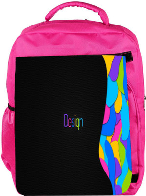 

Snoogg Eco Friendly Canvas Design Multicolors Designer Backpack Rucksack School Travel Unisex Casual Canvas Bag Bookbag Satchel 5 L Backpack(Pink)