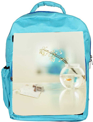 

Snoogg Eco Friendly Canvas Love Potion Backpack Rucksack School Travel Unisex Casual Canvas Bag Bookbag Satchel 5 L Backpack(Blue)