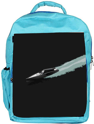 

Snoogg Eco Friendly Canvas Midnight Cruising 2451 Backpack Rucksack School Travel Unisex Casual Canvas Bag Bookbag Satchel 5 L Backpack(Blue)
