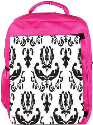 

Snoogg Eco Friendly Canvas String Pattern Designer Backpack Rucksack School Travel Unisex Casual Canvas Bag Bookbag Satchel 5 L Backpack(Pink)