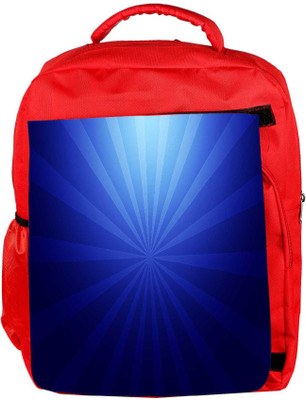 

Snoogg Eco Friendly Canvas Abstract Dark Blue Pattern Designer Backpack Rucksack School Travel Unisex Casual Canvas Bag Bookbag Satchel 5 L Backpack(Red)