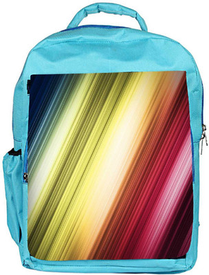 

Snoogg Eco Friendly Canvas Minimalistic Lines Designer Backpack Rucksack School Travel Unisex Casual Canvas Bag Bookbag Satchel 5 L Backpack(Blue)