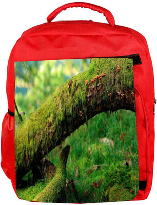 

Snoogg Eco Friendly Canvas Green Tree Designer Backpack Rucksack School Travel Unisex Casual Canvas Bag Bookbag Satchel 5 L Backpack(Red)