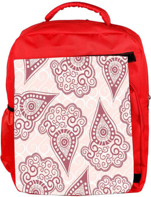 

Snoogg Eco Friendly Canvas Maroon Pattern Designer Backpack Rucksack School Travel Unisex Casual Canvas Bag Bookbag Satchel 5 L Backpack(Red)