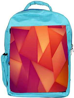 

Snoogg Eco Friendly Canvas Abstract Dark Pattern Design Designer Backpack Rucksack School Travel Unisex Casual Canvas Bag Bookbag Satchel 5 L Backpack(Blue)