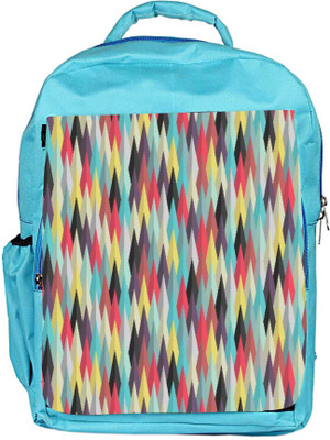 

Snoogg Eco Friendly Canvas Aztec Pattern Digital Ray Backpack Rucksack School Travel Unisex Casual Canvas Bag Bookbag Satchel 5 L Backpack(Blue)