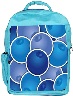 

Snoogg Eco Friendly Canvas Blueberry Background Card In Vector Format Backpack Rucksack School Travel Unisex Casual Canvas Bag Bookbag Satchel 5 L Backpack(Blue)