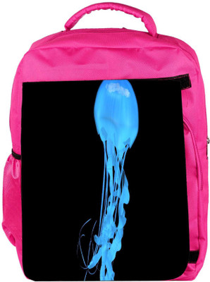 

Snoogg Eco Friendly Canvas Deep Sea Designer Backpack Rucksack School Travel Unisex Casual Canvas Bag Bookbag Satchel 5 L Backpack(Pink)