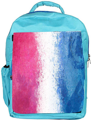 

Snoogg Eco Friendly Canvas Color Splashes Abstract Designer Backpack Rucksack School Travel Unisex Casual Canvas Bag Bookbag Satchel 5 L Backpack(Blue)