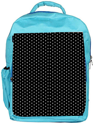 

Snoogg Eco Friendly Canvas Hipster Case Backpack Rucksack School Travel Unisex Casual Canvas Bag Bookbag Satchel 5 L Backpack(Blue)