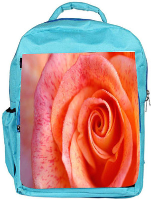 

Snoogg Eco Friendly Canvas Abstract Rose Designer Backpack Rucksack School Travel Unisex Casual Canvas Bag Bookbag Satchel 5 L Backpack(Blue)