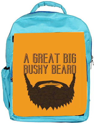 

Snoogg Eco Friendly Canvas Great Big Bushy 2775 Backpack Rucksack School Travel Unisex Casual Canvas Bag Bookbag Satchel 5 L Backpack(Blue)