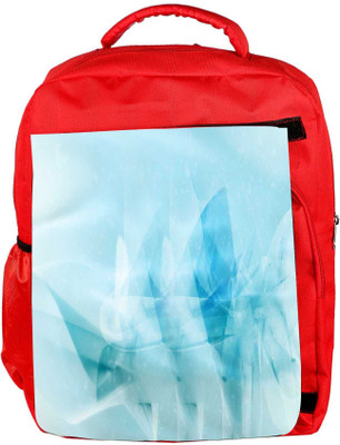 

Snoogg Eco Friendly Canvas Abstract Art Work Designer Backpack Rucksack School Travel Unisex Casual Canvas Bag Bookbag Satchel 5 L Backpack(Red)