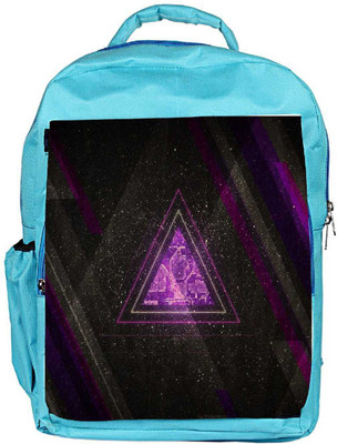 

Snoogg Eco Friendly Canvas Zoyd Dimensions Backpack Rucksack School Travel Unisex Casual Canvas Bag Bookbag Satchel 5 L Backpack(Blue)