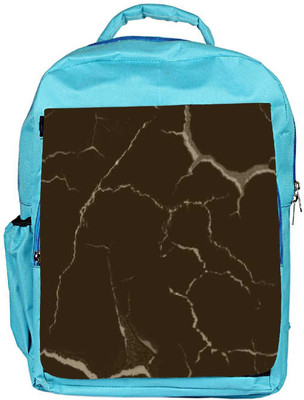 

Snoogg Eco Friendly Canvas Brown Crack Designer Backpack Rucksack School Travel Unisex Casual Canvas Bag Bookbag Satchel 5 L Backpack(Blue)
