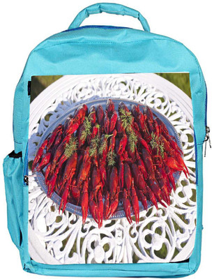 

Snoogg Eco Friendly Canvas Crayfishes Backpack Rucksack School Travel Unisex Casual Canvas Bag Bookbag Satchel 5 L Backpack(Blue)