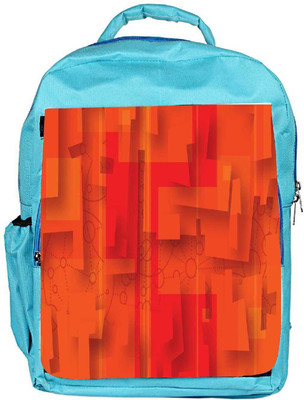 

Snoogg Eco Friendly Canvas Red Fractal Designer Backpack Rucksack School Travel Unisex Casual Canvas Bag Bookbag Satchel 5 L Backpack(Blue)
