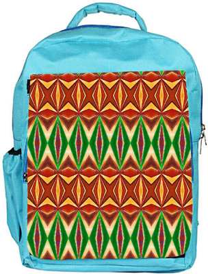 

Snoogg Eco Friendly Canvas Colorful Cross Designer Backpack Rucksack School Travel Unisex Casual Canvas Bag Bookbag Satchel 5 L Backpack(Blue)