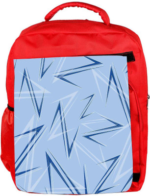 

Snoogg Eco Friendly Canvas Blue Z Designer Backpack Rucksack School Travel Unisex Casual Canvas Bag Bookbag Satchel 5 L Backpack(Red)