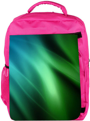 

Snoogg Eco Friendly Canvas Green Haze Designer Backpack Rucksack School Travel Unisex Casual Canvas Bag Bookbag Satchel 5 L Backpack(Pink)
