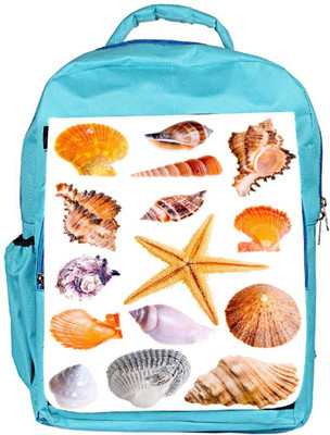 

Snoogg Eco Friendly Canvas 14 Mussels And Star Fish Studio Isolated On White Backpack Rucksack School Travel Unisex Casual Canvas Bag Bookbag Satchel 5 L Backpack(Blue)