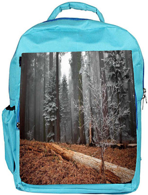 

Snoogg Eco Friendly Canvas White Small Tree Designer Backpack Rucksack School Travel Unisex Casual Canvas Bag Bookbag Satchel 5 L Backpack(Blue)