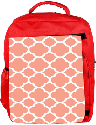 

Snoogg Eco Friendly Canvas Motif Print Pink Backpack Rucksack School Travel Unisex Casual Canvas Bag Bookbag Satchel 5 L Backpack(Red)