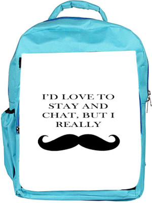 

Snoogg Eco Friendly Canvas But I Really Backpack Rucksack School Travel Unisex Casual Canvas Bag Bookbag Satchel 5 L Backpack(Blue)